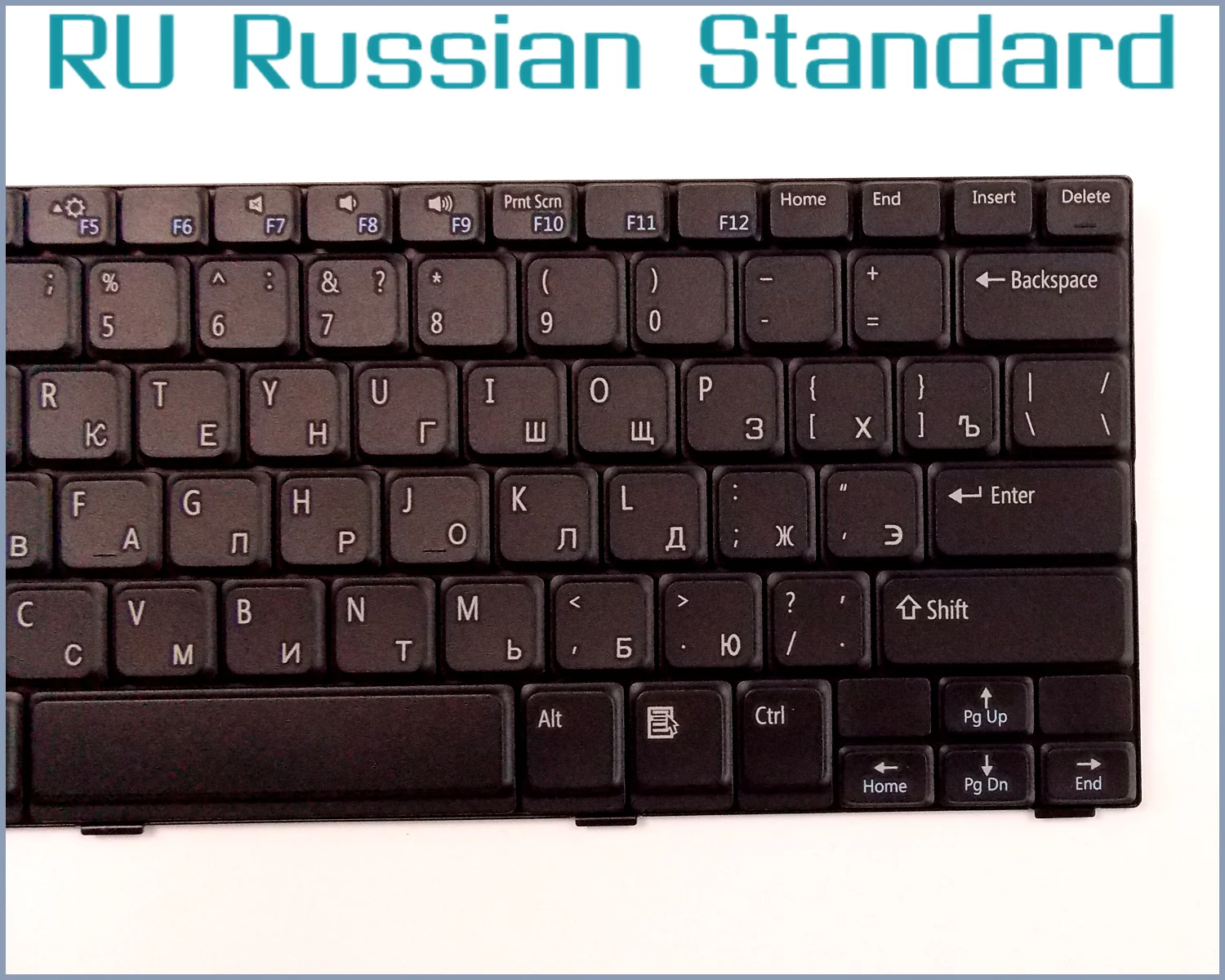 

Russian RU Version Keyboard for Dell Inspiron Mini 1012 1018 V111502AS1 MK-09K63US-6982 V3272 0K4PHV Laptop