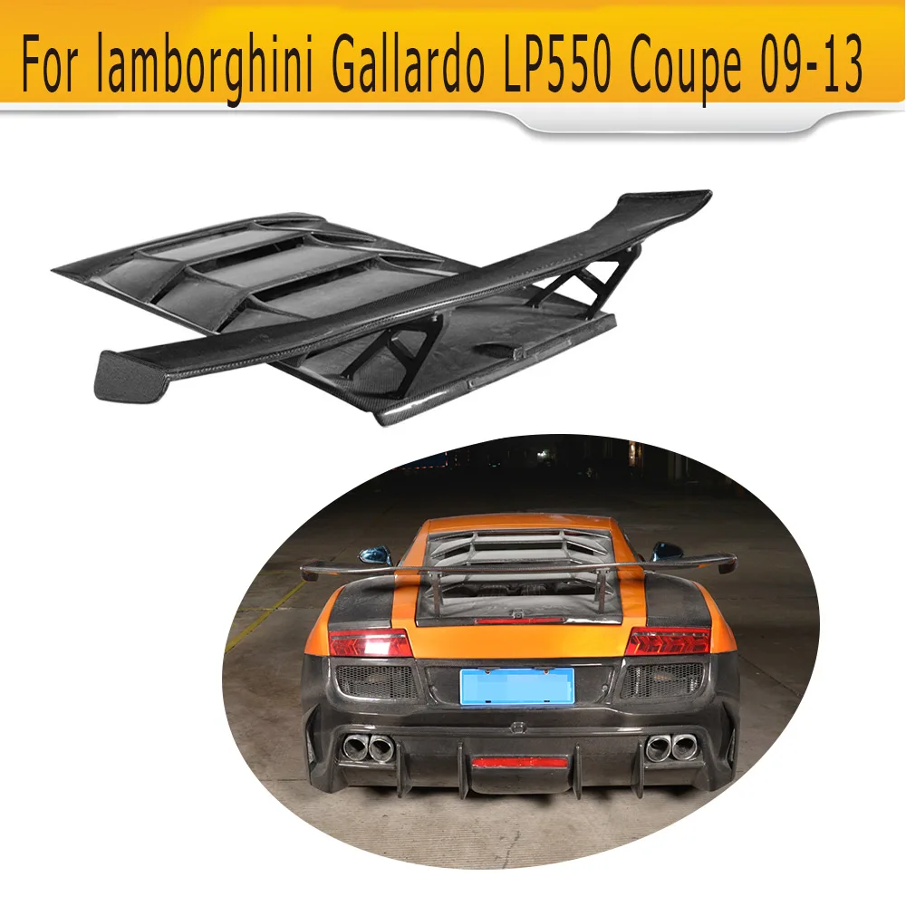 Чехол на заднюю крышу из углеродного волокна спойлер крыле для Lamborghini Gallardo Coupe