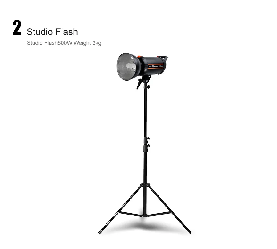 2 шт Godox PRO 280 см сверхмощный Алюминиевый Сплав Фото Студийный светильник комплект стенды, ПОРТРЕТНАЯ ФОТОГРАФИЯ светильник ing