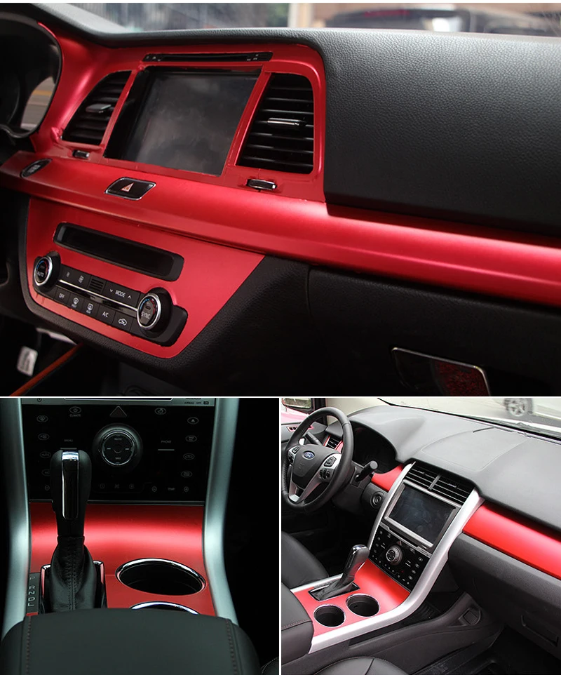 

High Quality Red Metallic Chrome Vinyl Film Satin Car Wrap Foil DIY Styling Motorcycle Auto Foil Car Sticker Decal