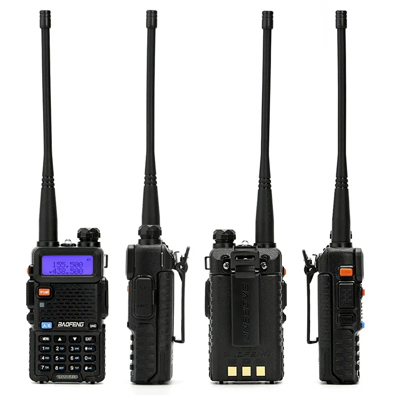 Baofeng UV-5R 8 Вт портативная рация мини Портативная 10 км дальность двухстороннее радио УКВ Двухдиапазонная портативная fm-приемопередатчик CB радио
