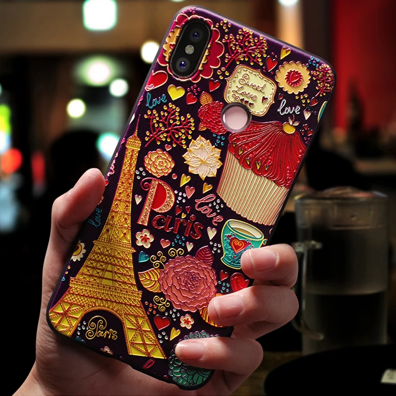 Роскошный чехол YonLinTan для Xiomi Xiaomi mi 8 mi8 se 8se mi5 5 чехлы телефонов мягкие 3D