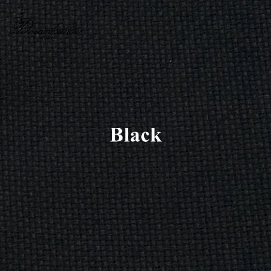 Black Oneroom ткань из перекрестной стежки Aida 18ct белая ткань из перекрестной стежки холст ткань для x сшивание небольшая решётка DIY ручной 3 - Цвет: Black