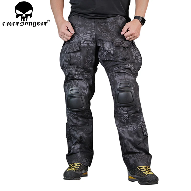Emerson Gen3 армейские брюки Тактическая Охота, страйкбол армейские брюки Airsoft штаны с наколенниками TYP EM7036