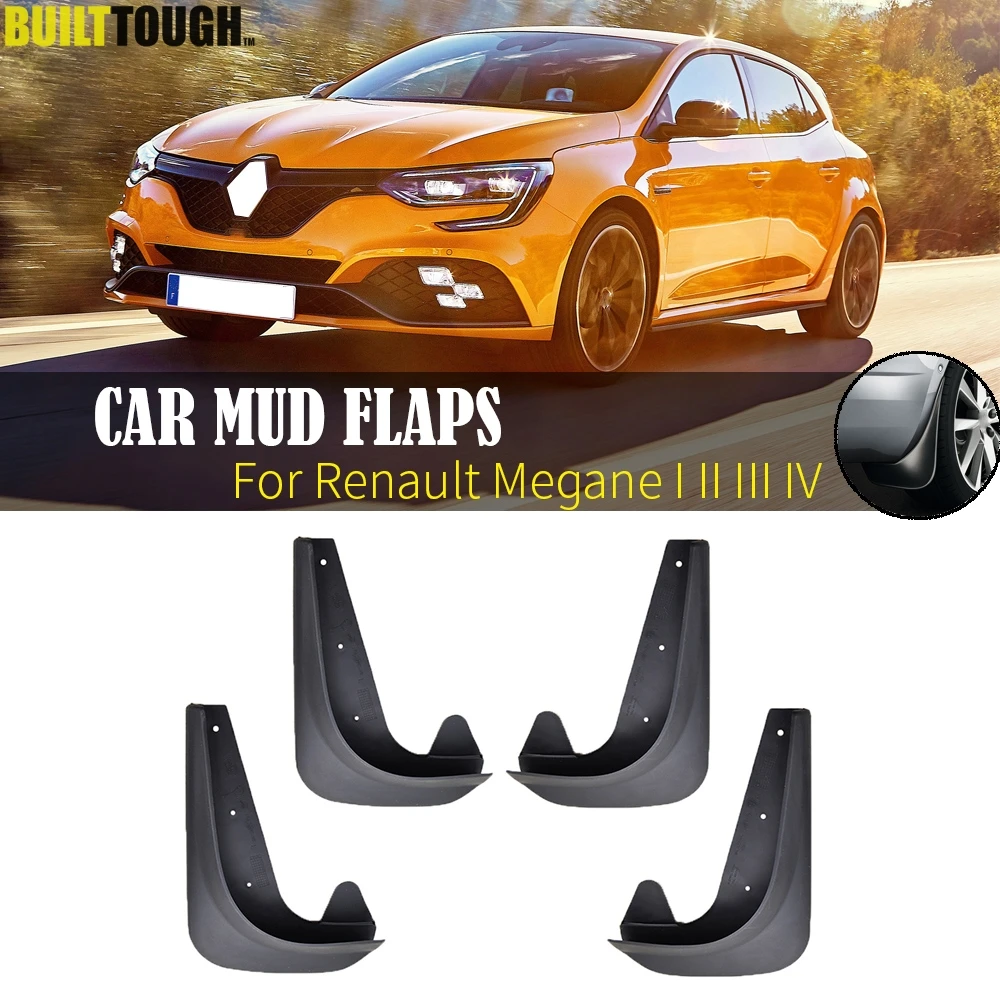 Набор брызговиков Брызговики для Renault Megane I II III IV Grand Coupe GT RS Trophy Dynamique 2017 2018