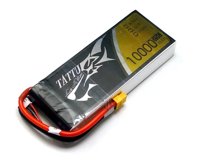 Аккумулятор Tattu 10000mAh 3S 4S 6S 11,1 V 14,8 V 22,2 V 25C 148Wh Lipo для больших моделей летательных аппаратов экспериментальные Роботы и другие динамики