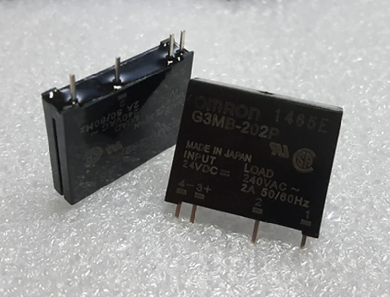 Free shipping 50Pcs New solid state relay G3MB-202P DC-AC PCB SSR In 5VDC 12VDC 24VDC Out 240V AC 2A Solid State Relay Module |