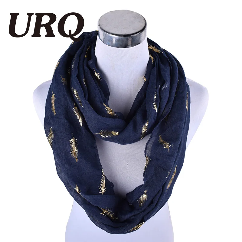 Европейский стиль новая мода роскошный дизайн женские шарфы на петельках 2017