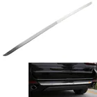 Защитная лента для заднего бампера BMW X5 F15 2014-2017, из нержавеющей стали