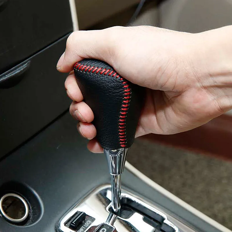 Автомобильный чехол для рычага переключения передач из натуральной кожи Toyota corolla