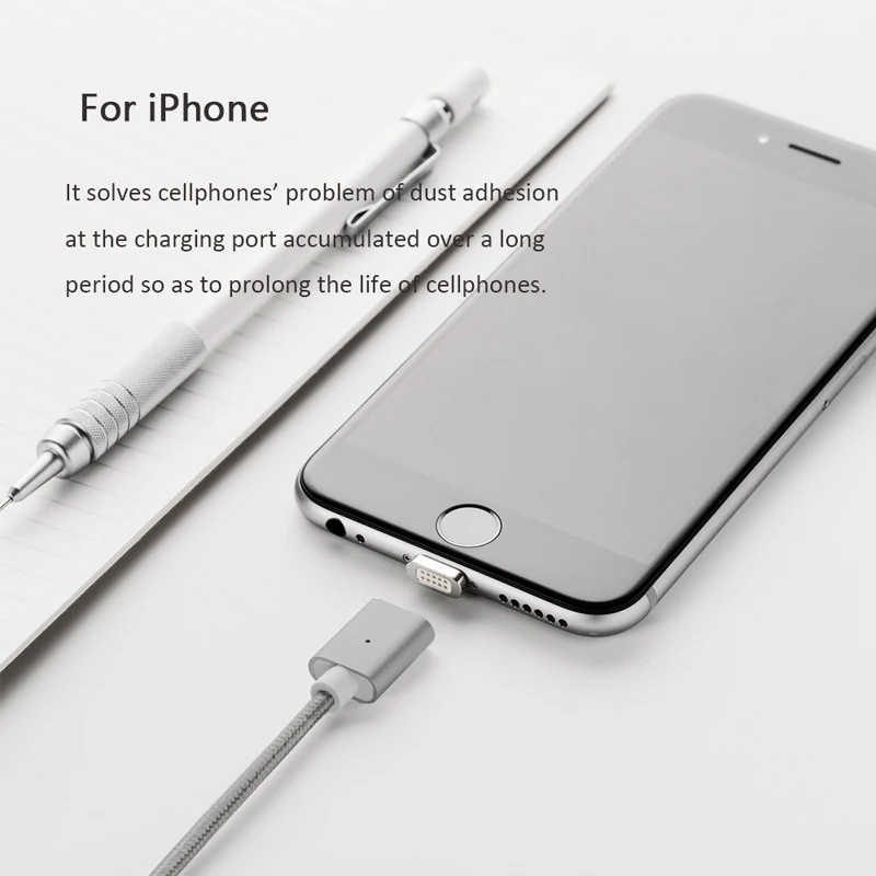 Микромагнитный кабель для мобильного телефона быстрая зарядка Redmi iPhone 13 Pro 12 X XR XS