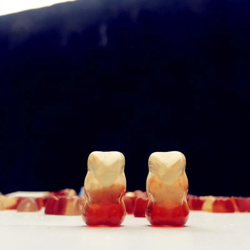 Серьги-подвески в виде медведя из каучука | Украшения и аксессуары