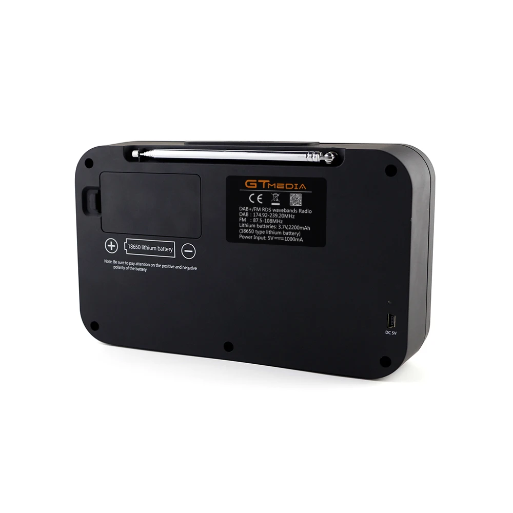GTMEDIA DR-103 dab-приемник Портативный цифровой FM стерео радио рецепторов для