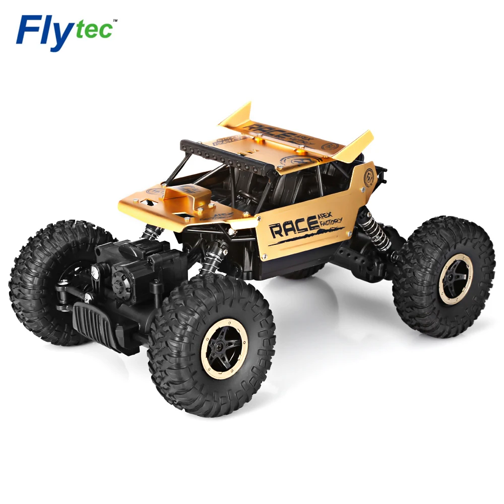 Flytec 9118 1/18 RC автомобиль 4WD 2 4 ГГц рок сплав сканеры ралли восхождение Bigfoot пульт
