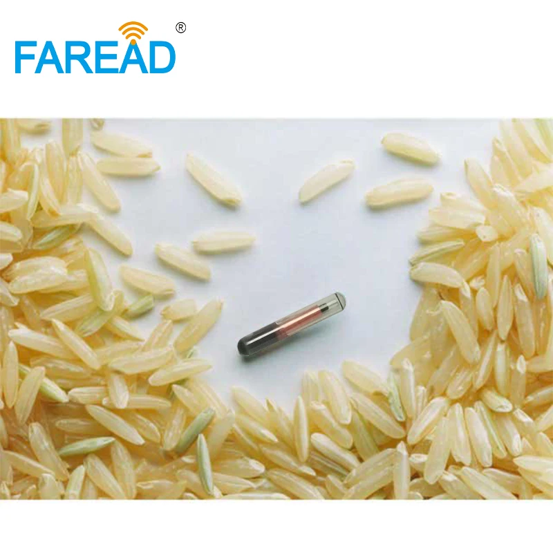 1.4*8mm/2.12*12mm FDX-B ISO11784/5 LF ICAR Animal RFID chips glass tube transponder for pig,pet fish, mouse,cat identification от AliExpress WW
