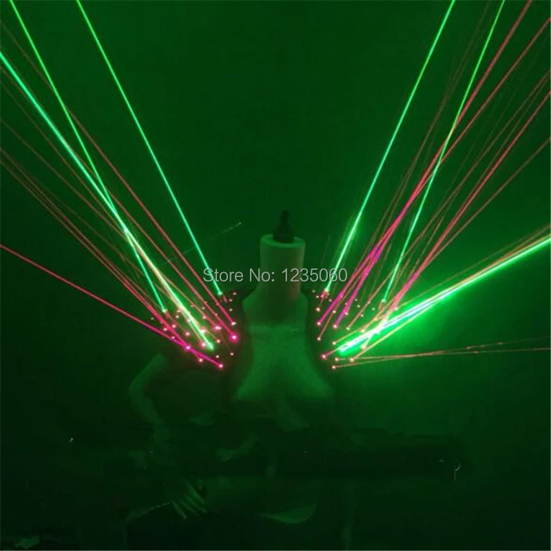 2018 модные Laserman костюмы с жилетом красного и зеленого цвета куртка для лазерных