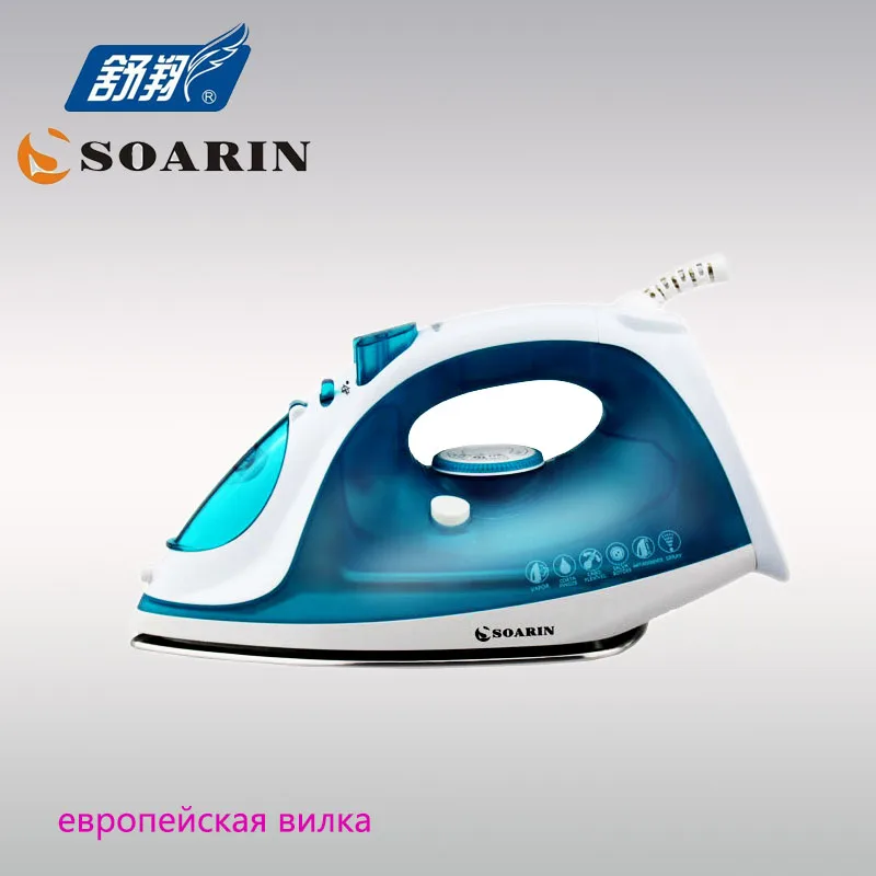 Портативный утюг для одежды SOARIN с паром электрический 220 В утюжок паром|iron portable|iron