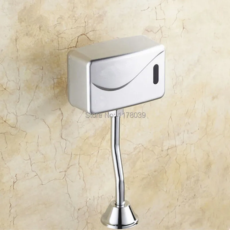 Смывочный клапан для мочеиспускания с поверхностным креплением автоматический