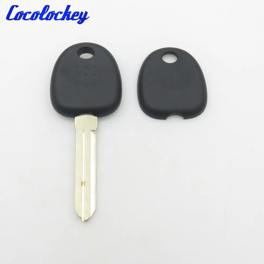 Cocolockey Новый незарезанный пустой ключ зажигания транспондера для Hyundai с левым