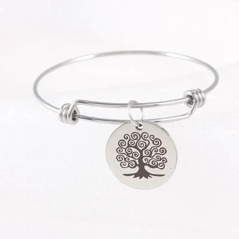 You ARE THE MASTER OF YOUR OWN DESTINY Stainless Steel Adjustable Wire Expandable Bangle Charm Bracelets Gifts For Women Jewelry | Украшения