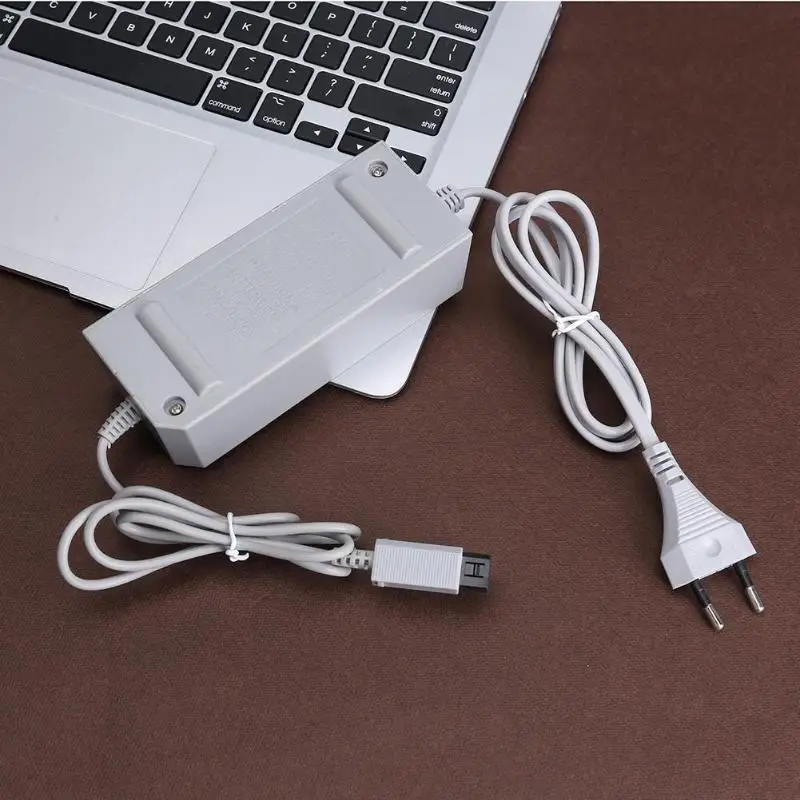 ЕС Plug 12 В 3.7A AC адаптер питания зарядное устройство для nintendo wii Игровая консоль игровая зарядная станция вилка конвертер запасные части