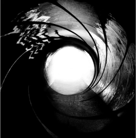 

8x8FT Bond Black White Spiral Gun Barrel Custom Photography Studio Backgrounds Backdrops Vinyl 240cm x 240cm