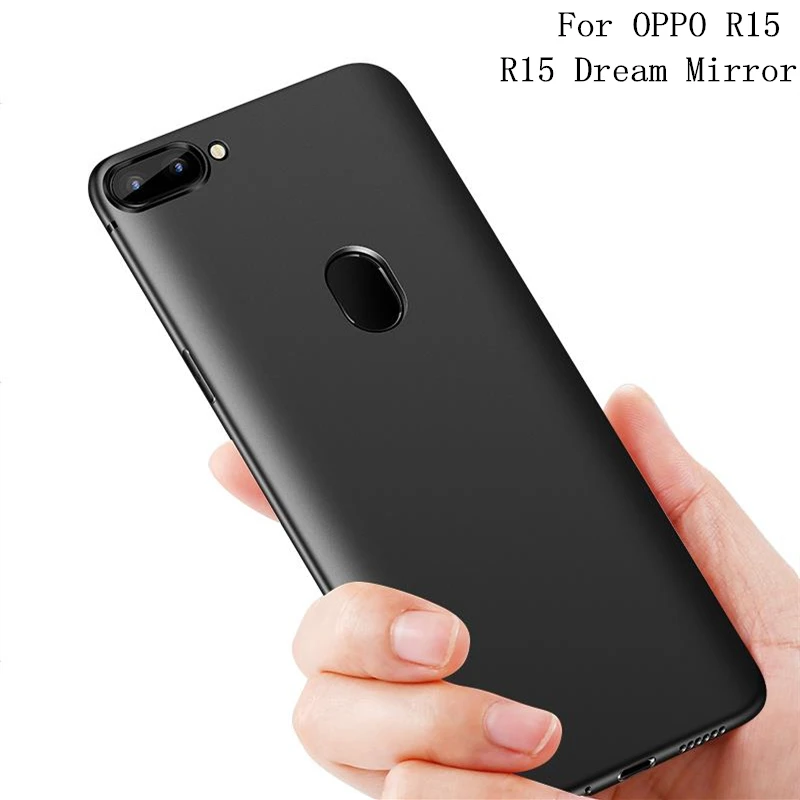 Крышка для OPPO R15 мечта зеркало случае Роскошные ультратонкие Мягкая силиконовая