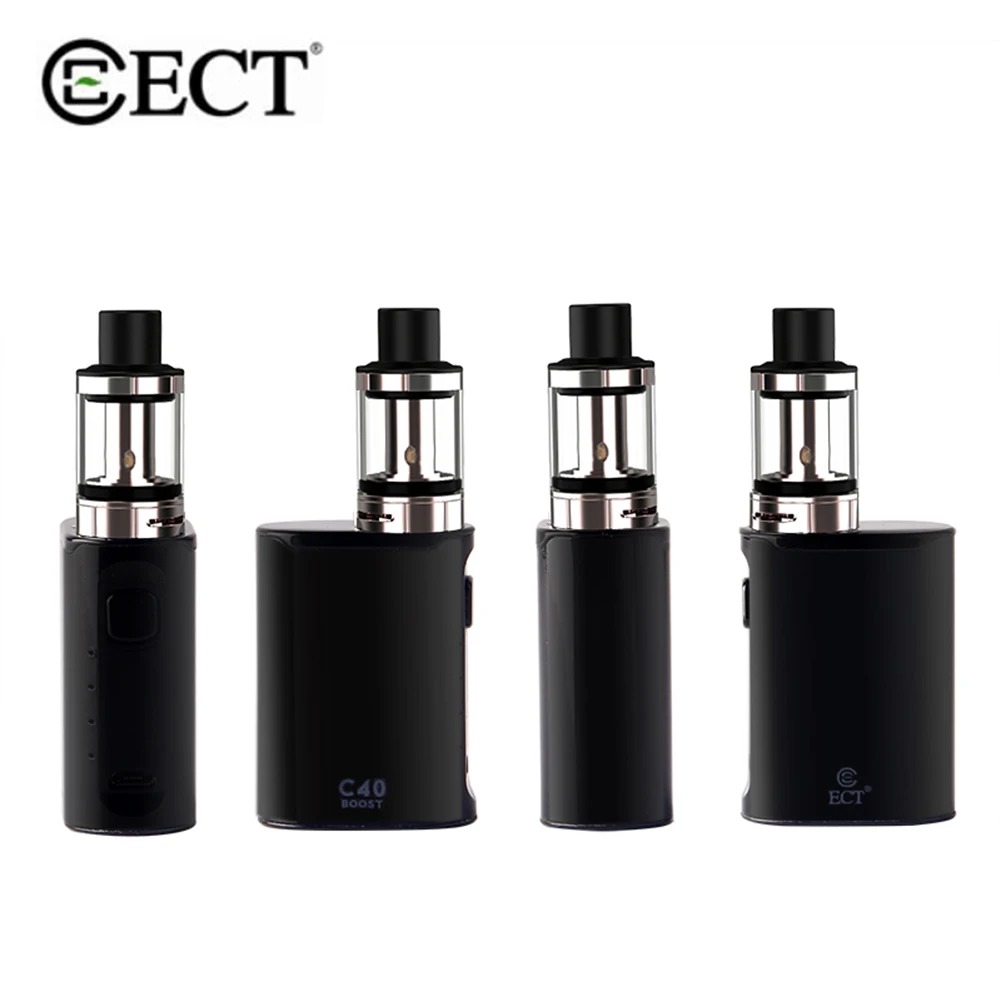 Оригинальный ECT C40 Boost Mod комплект 40 Вт электронная сигарета стартовый набор 1800 мАч
