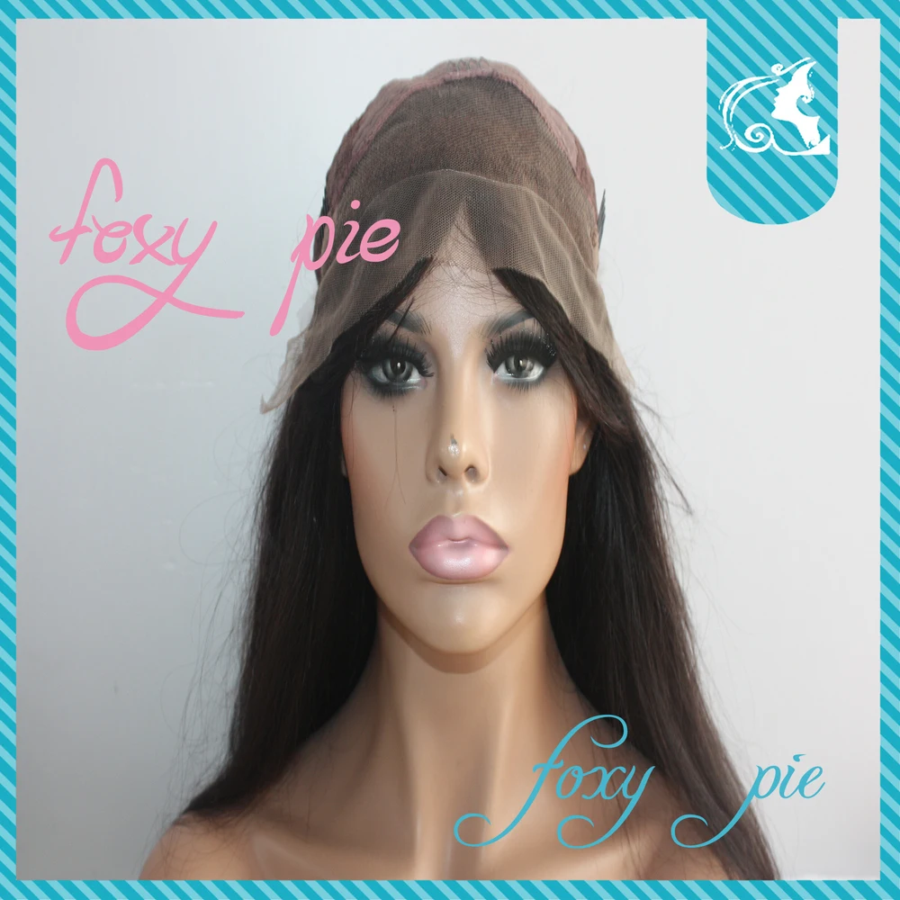 FOXY PIE!!Brazilian Short bob straight 130%-150% lace wig bady hair natural hairline bleach knots glueless front |