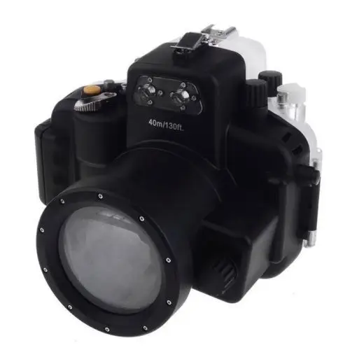 Водонепроницаемый чехол для подводной камеры дайвинга объектива Nikon D7100 18 55 мм|case