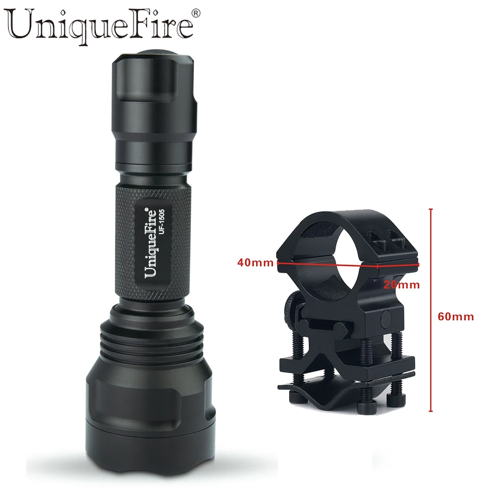 Uniquefire UF-1505 IR850nm 3 Вт масштабируемый светодиодный инфракрасный фонарик Режима
