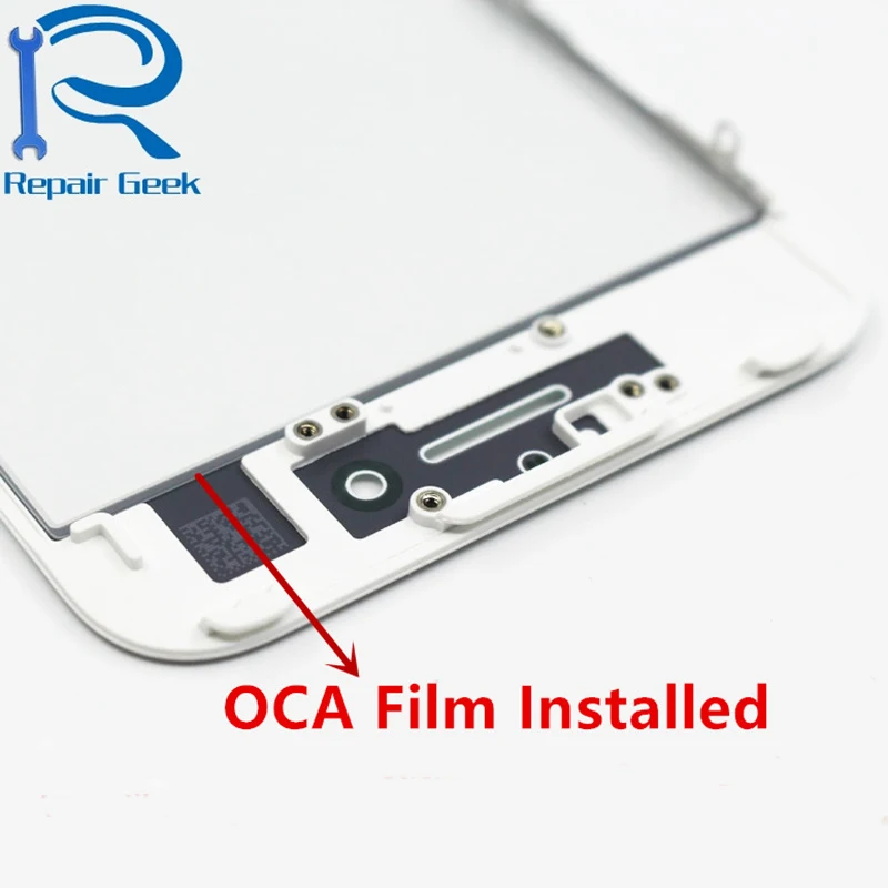 10 шт. холодный пресс 3 в 1 переднее стекло с рамкой OCA для iPhone 8 7 6 6s plus 5s 5 5c