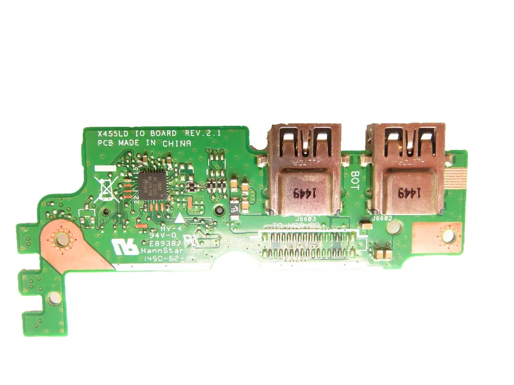 original for laptop X455L X455LD IO BOARD usb sd card board X455 14010-00390200 cable | Компьютеры и офис