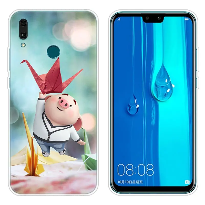 Силиконовый чехол для Huawei Mate 10 20 Lite Pro Y7 Y9 Prime 2019 Y5 Y6 2018 2017 | Мобильные телефоны и