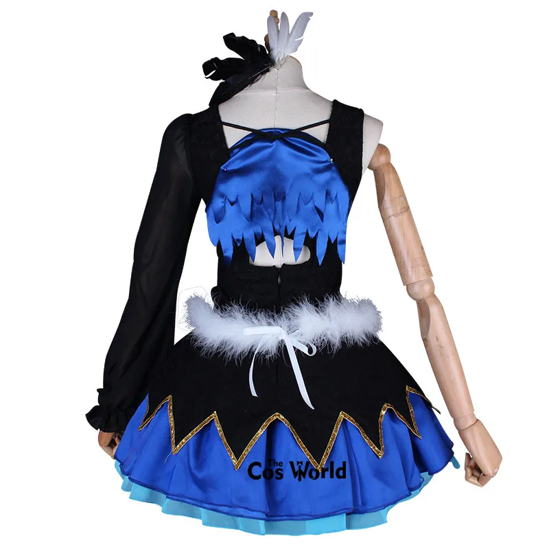 Женский костюм для косплея Love Live Sunshine Aqours синий униформы в стиле аниме |