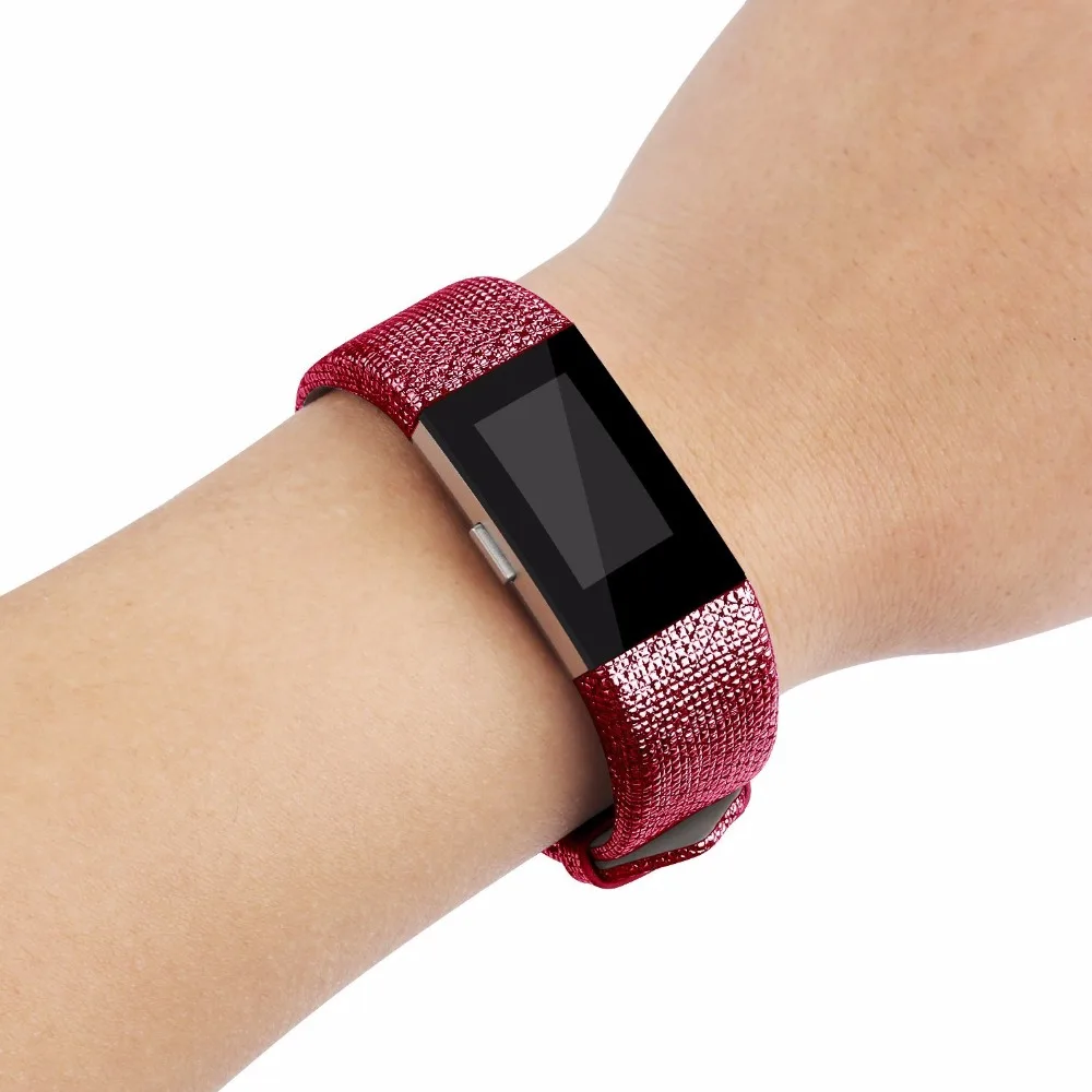 Для Fitbit charge 2 ремешка и зарядные устройства один кожаный ремешок силиконовый