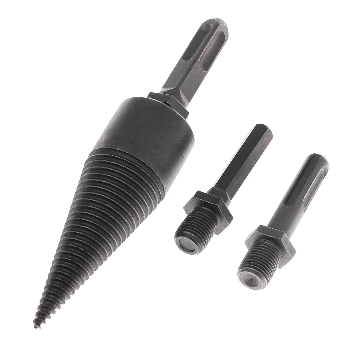 32mm Firewood Drill Bit Chop Wood Splitting Tool Cone Log Splitters Wood Breaking Machine Wood Breaker Firewood Chopper