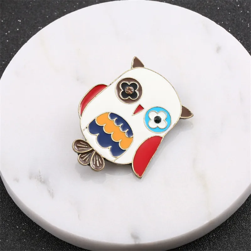 Брошь в виде совы XQ бесплатная доставка новинка модная брошь форме капли с