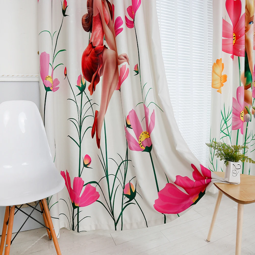 Сшитые На Заказ 2x оконные драпированные занавески для детской комнаты детская