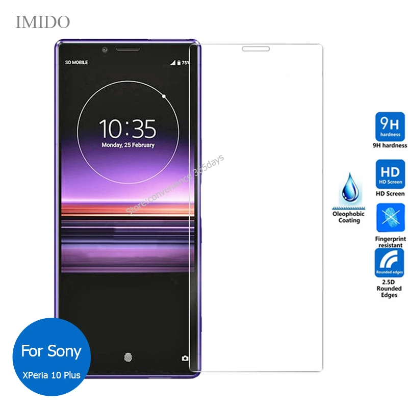 2 шт. для Sony Xperia 10 Plus закаленное стекло Защита экрана Защитная пленка на I3213 I3223 I4213 I