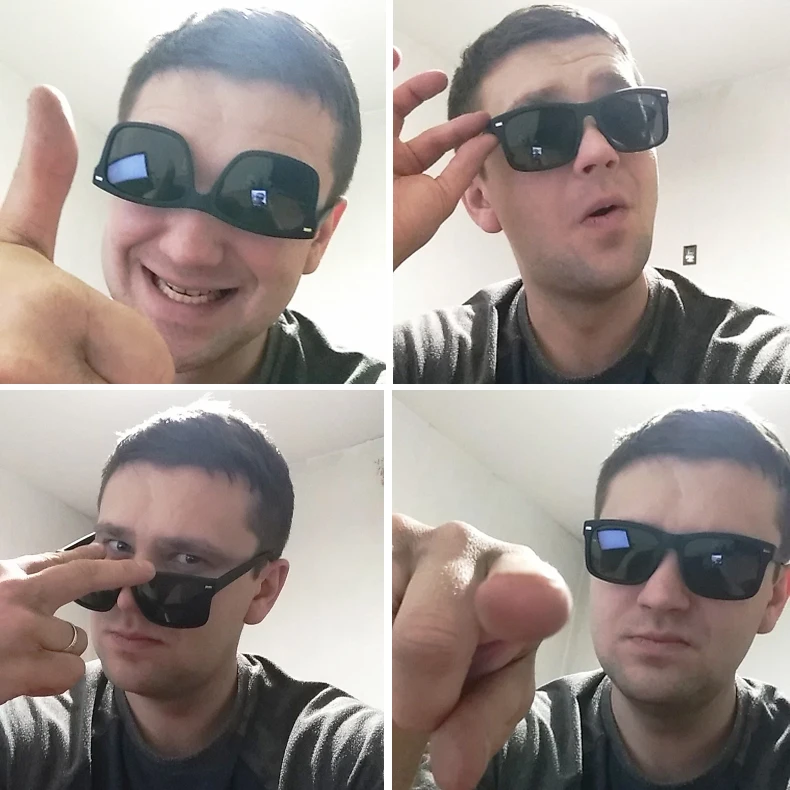 Мужские фотохромные солнцезащитные очки, поляризованные солнцезащитные очки, очки для вождения автомобиля, очки для вождения 1030