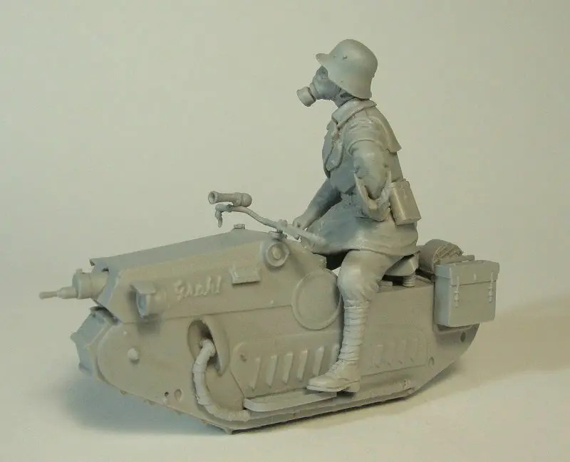 1/35 солдат научная фантастика moto INLCUDE 6 головок Игрушка полимерная модель миниатюрная фигурка из смолы Неокрашенная