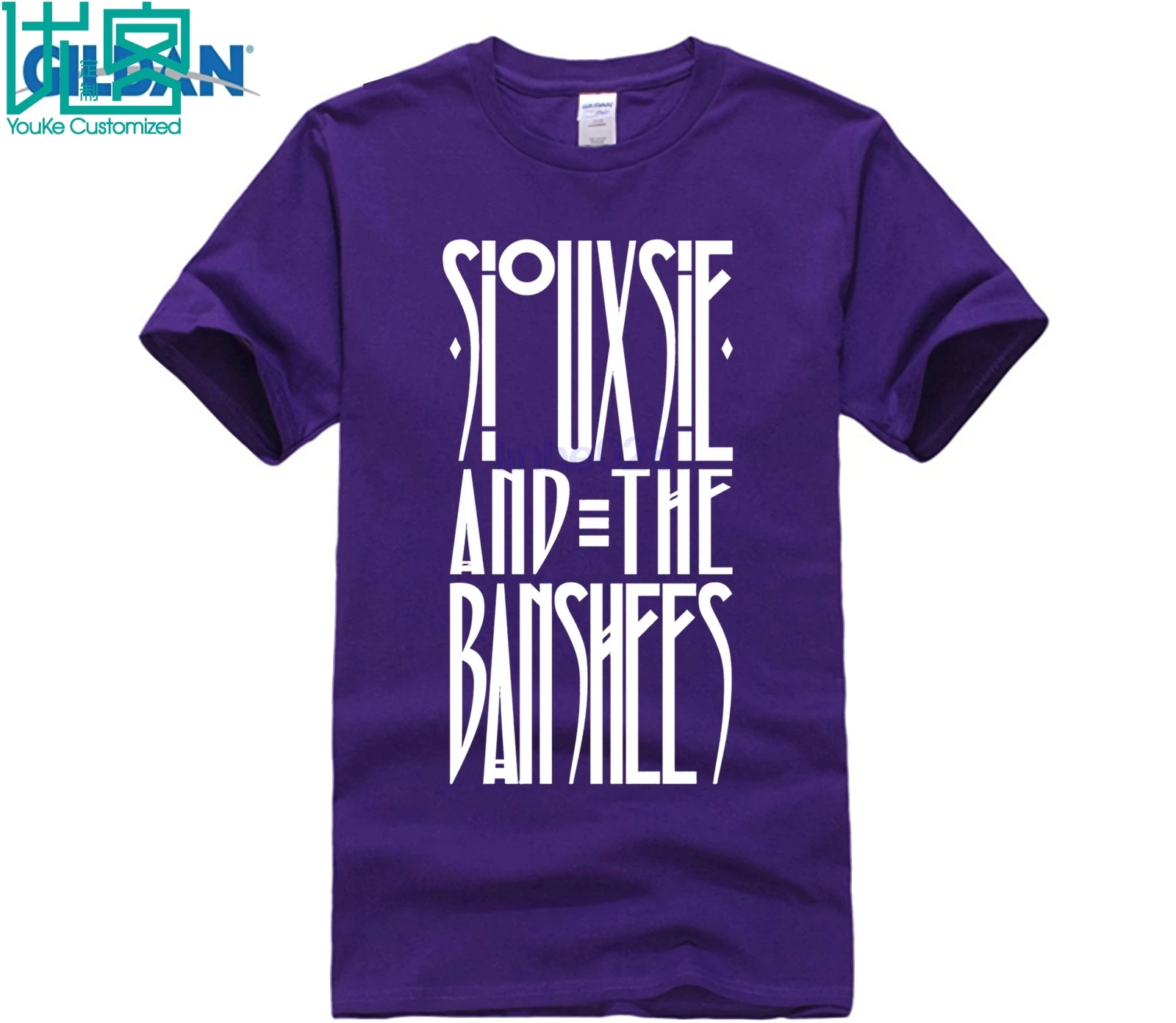 Siouxsie and the Banshees Logo Shirt T | Мужская одежда