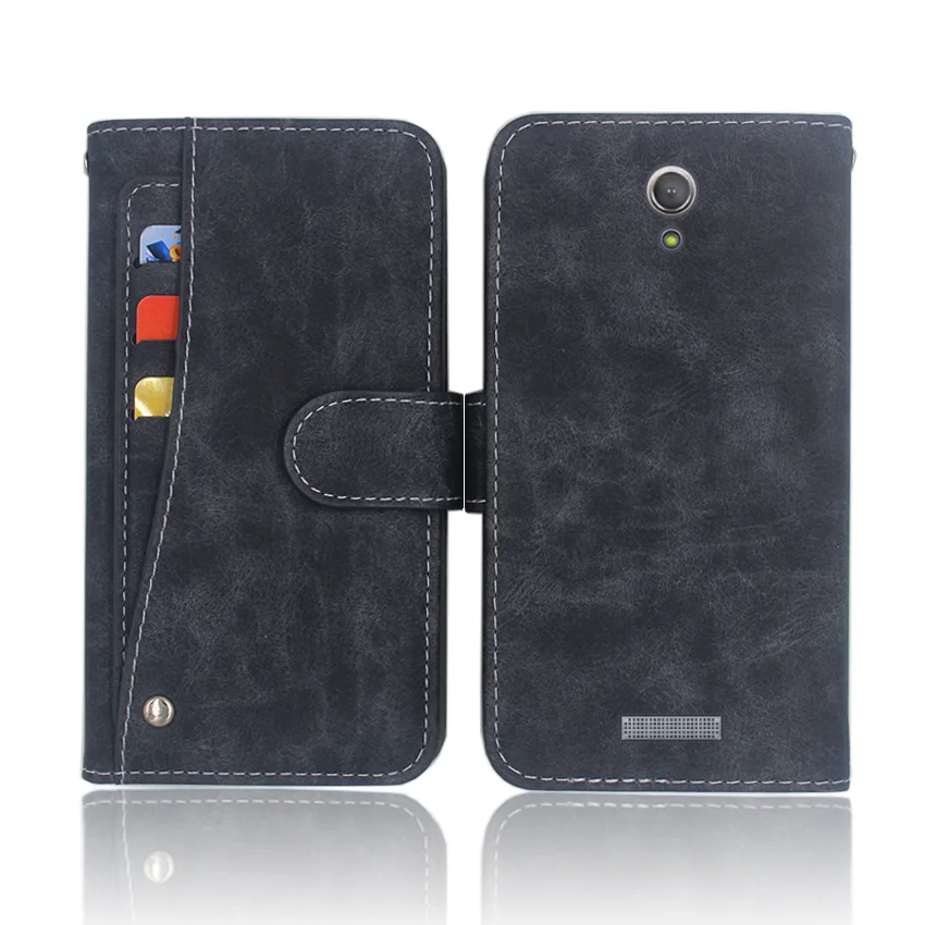 Хит! Чехол Highscreen Power Five Pro высококачественный кожаный чехол-книжка для телефона