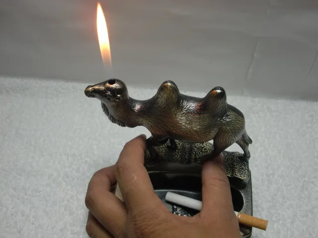 Высококачественная креативная пепельница двойного назначения в верблюжьем