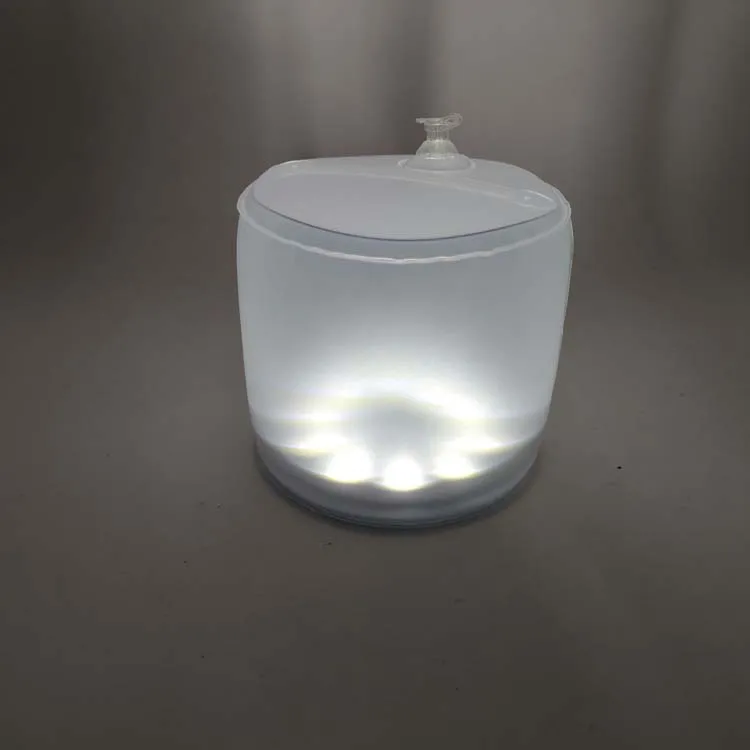 Solar Energy Inflatable LED Light Camping USB Charging Folding Outdoor Waterproof Cell Phone | Освещение