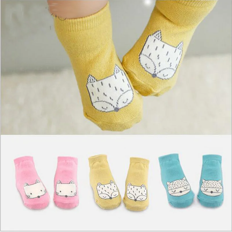 Носки для новорожденных девочек и мальчиков детские носки носки-тапочки малышей