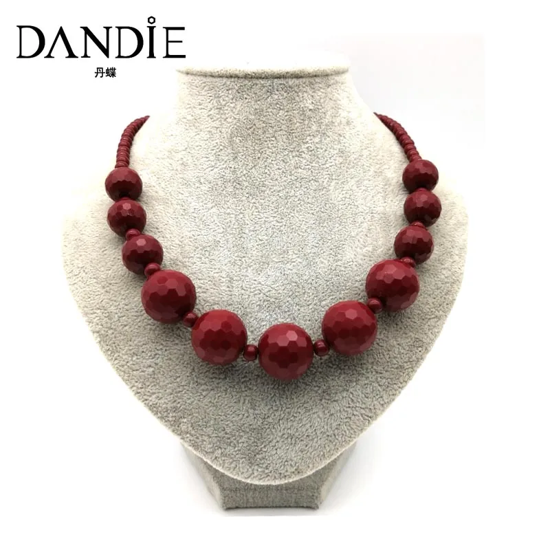 Dandie ожерелье из бисера, женское ожерелье ручной работы, массивные украшения