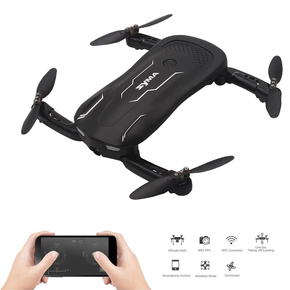 Syma Z1 Радиоуправляемый мини Дрон с камерой HD удержание высоты селфи следуй за мной