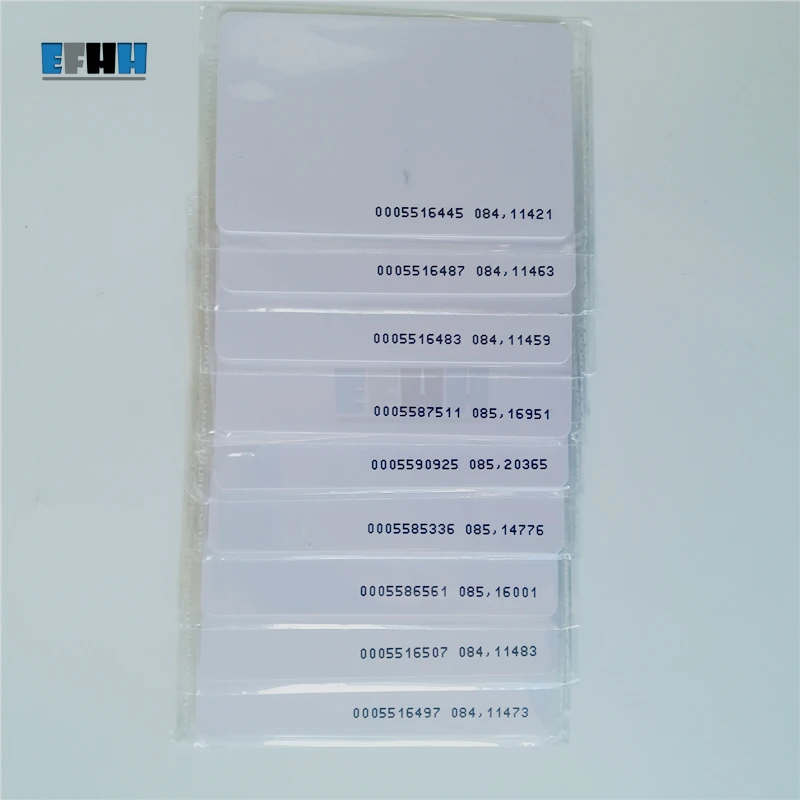 125 кГц TK4100/EM4100 rfid карта только для чтения идентификационная Карта доступа|card